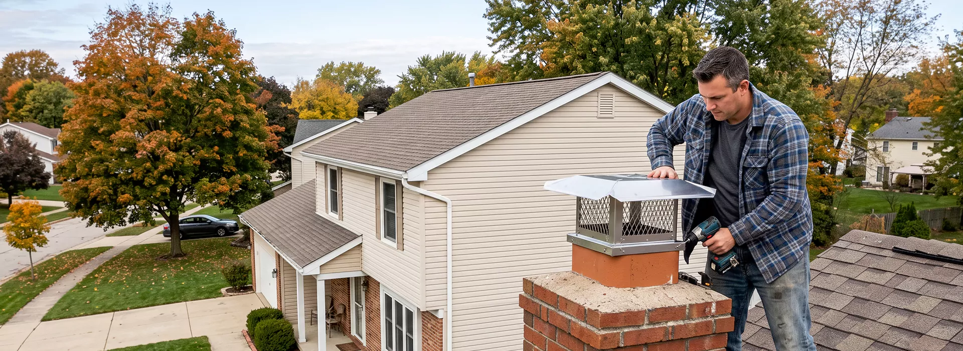Chimney Cover Installation Houston, TX