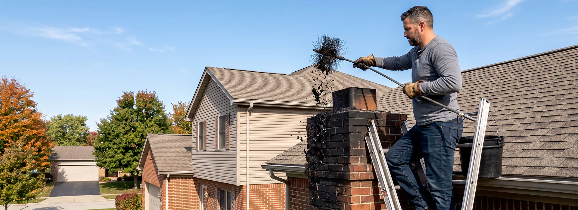 Chimney Creosote Cleaning in Houston