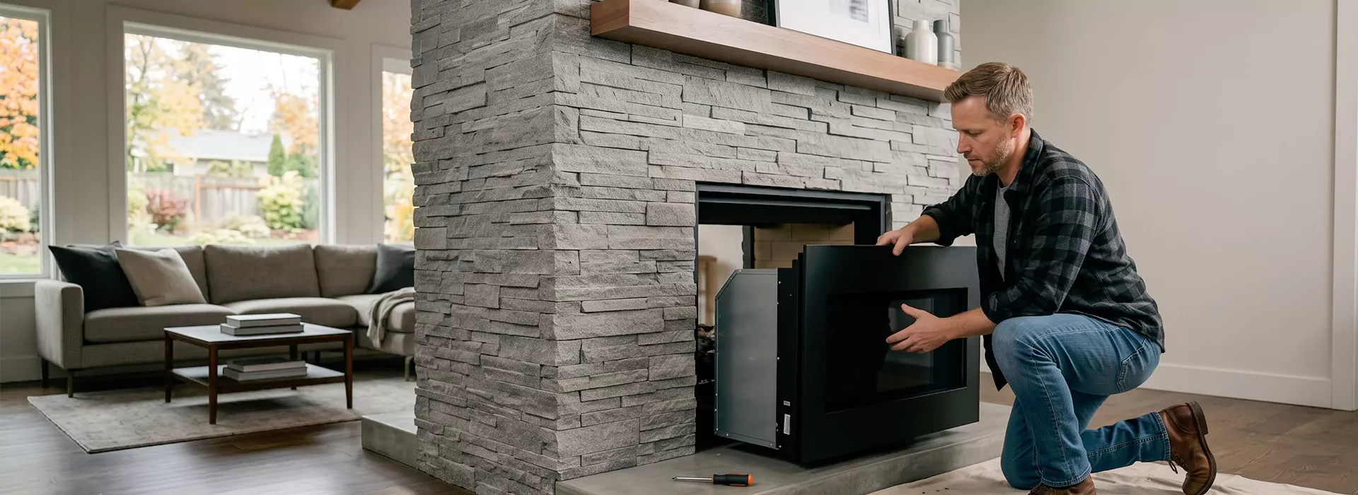 Fireplace Insert Installation Houston, TX