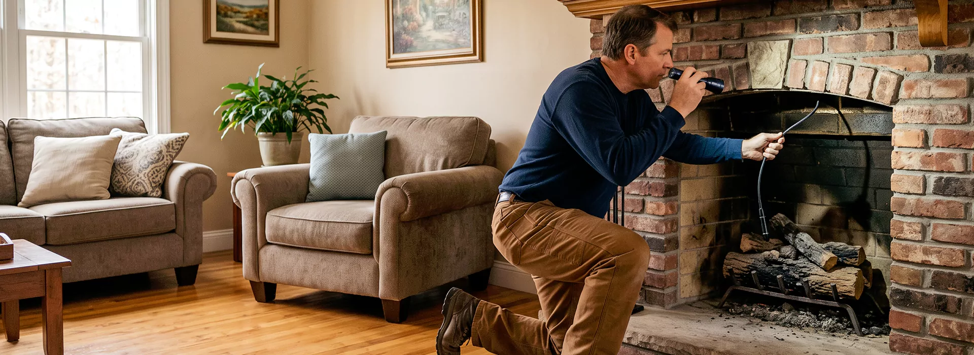 Fireplace Inspection Houston, TX