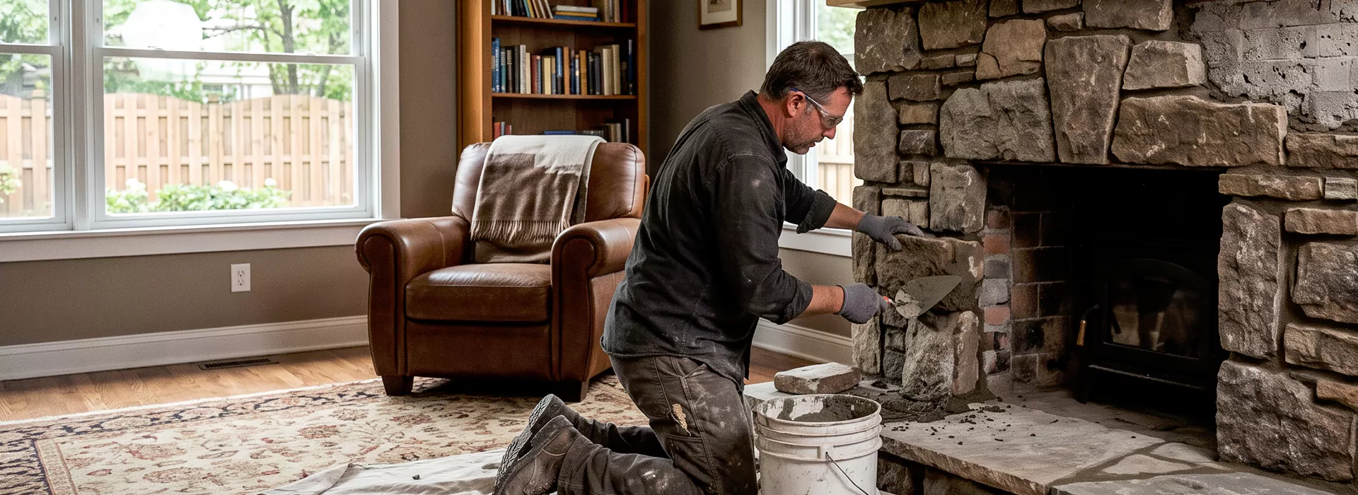 Fireplace Rebuild Houston, TX