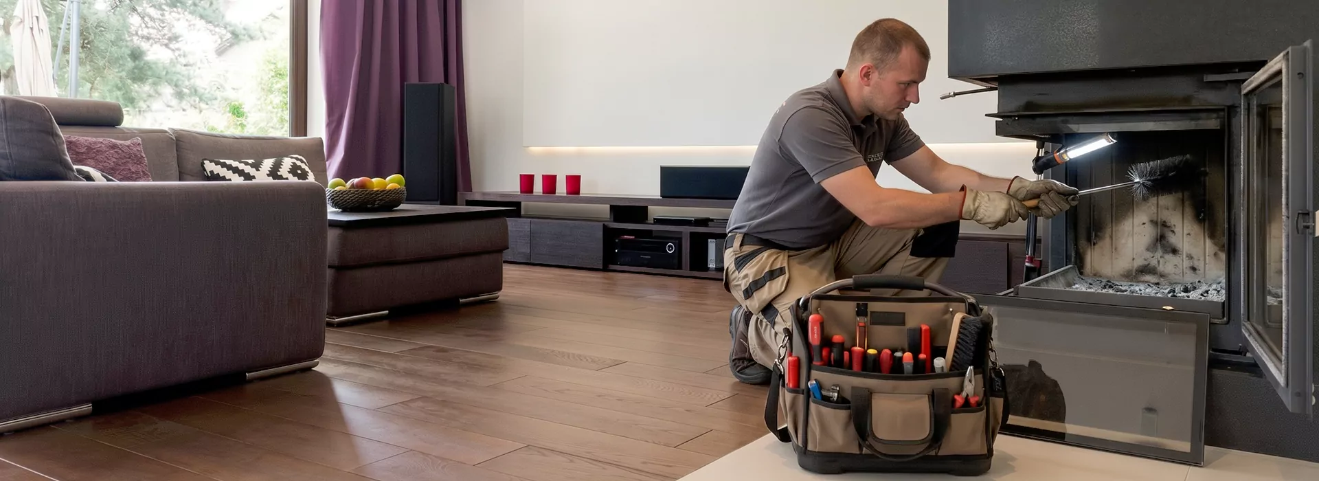 Fireplace Restoration in Houston