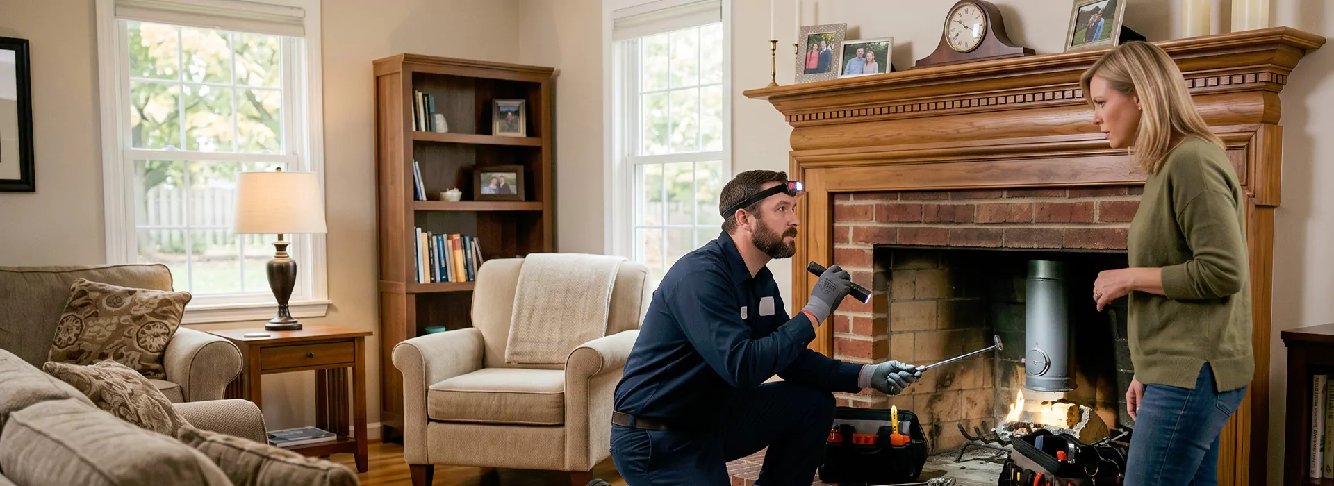 Fireplace Safety Inspection Houston, TX