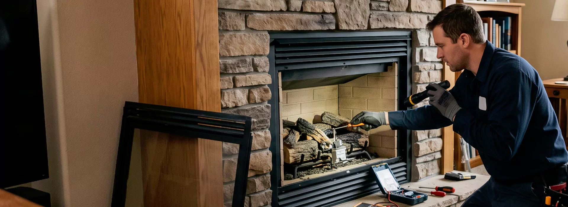 Gas Fireplace Repair Houston, TX