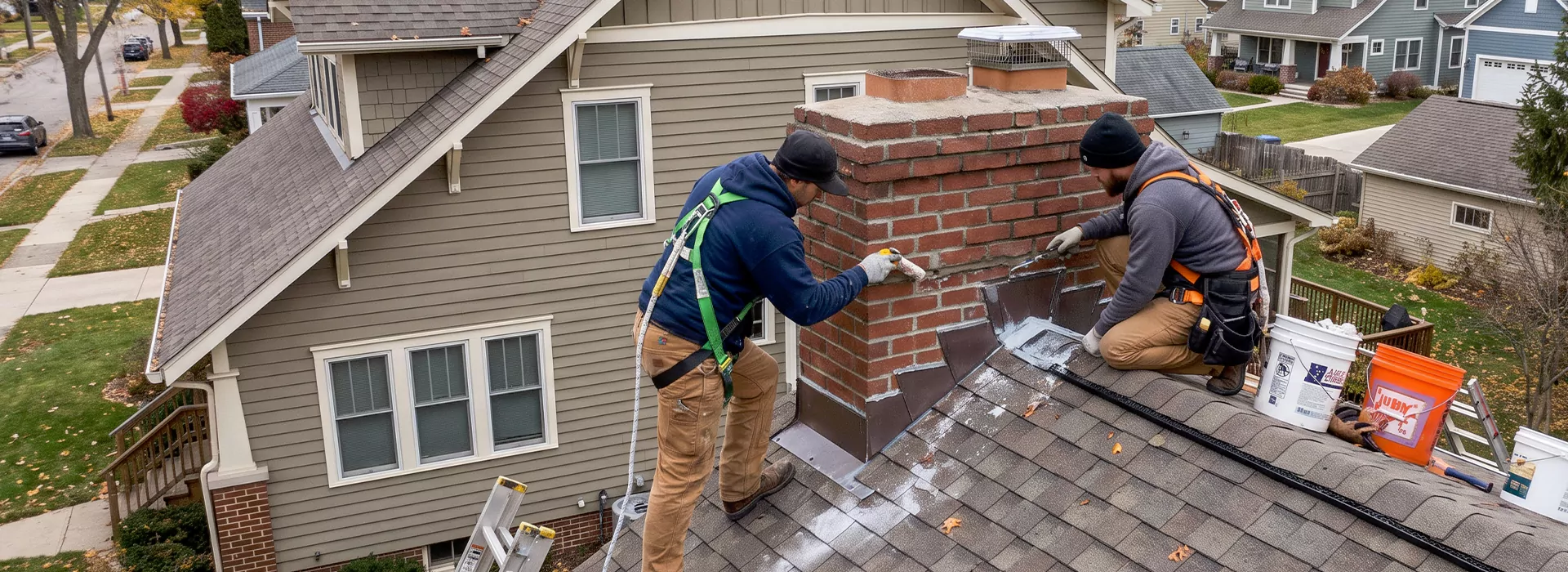 Leaking Chimney Repair in Houston, TX