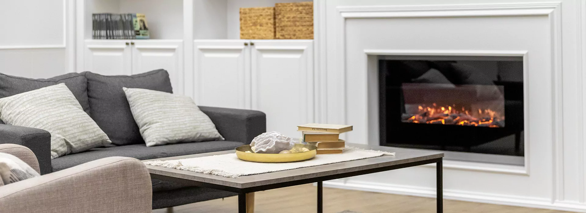 Modern Fireplace Design in Houston, TX