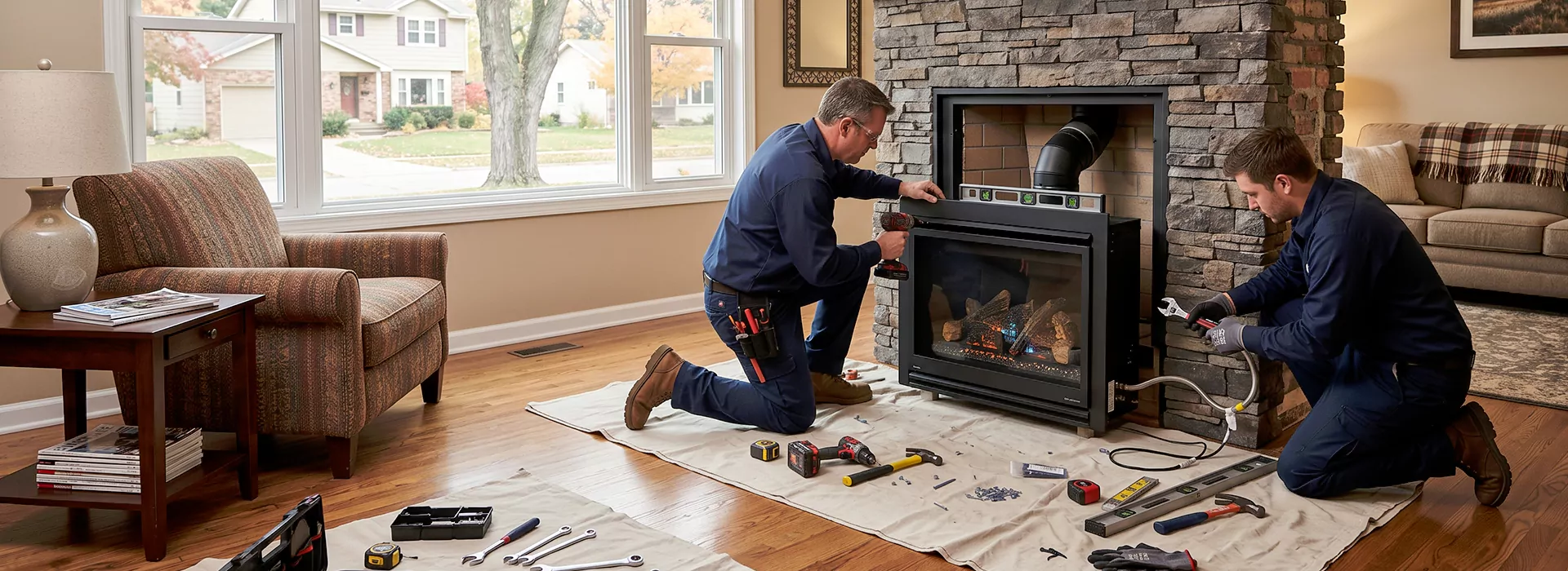 New Fireplace Installation in Houston