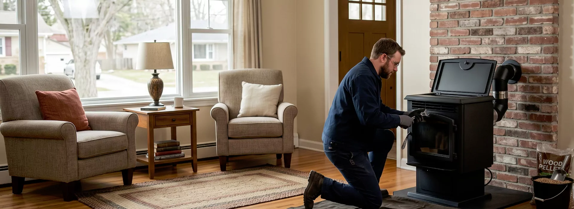 Pellet Fireplace Installation Houston, TX