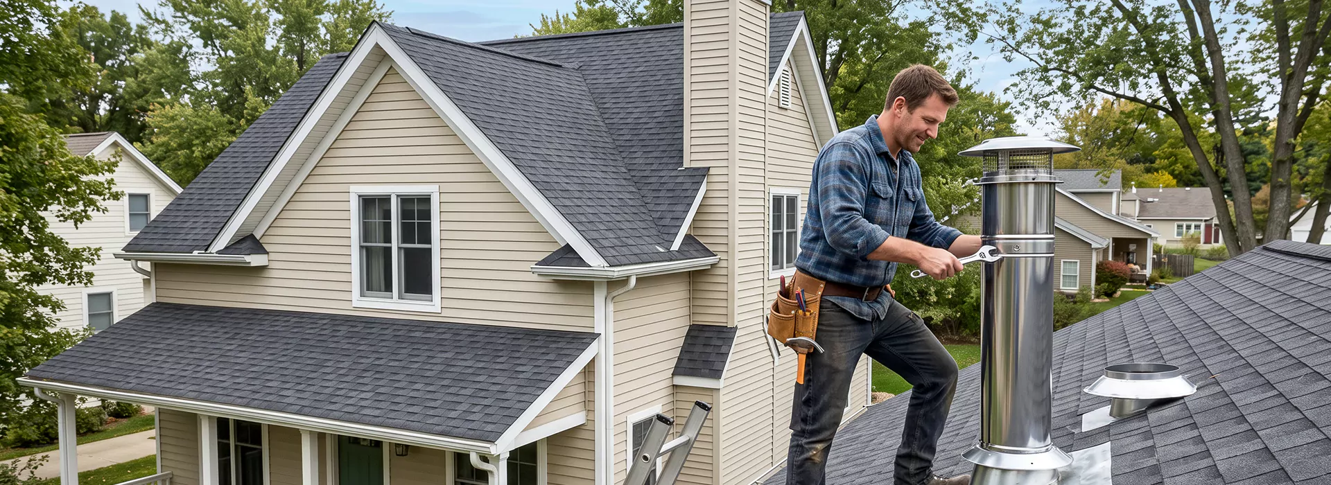 Prefab Chimney Installation Houston, TX