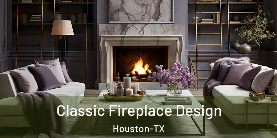  Classic Fireplace Design Houston-TX