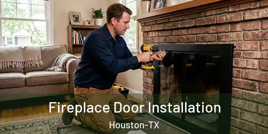  Fireplace Door Installation Houston-TX