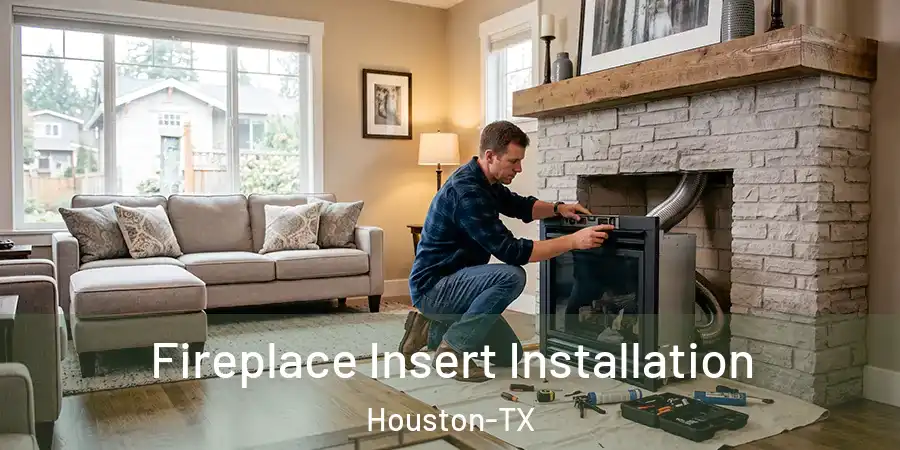 Fireplace Insert Installation Houston-TX