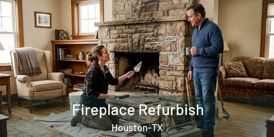  Fireplace Refurbish Houston-TX