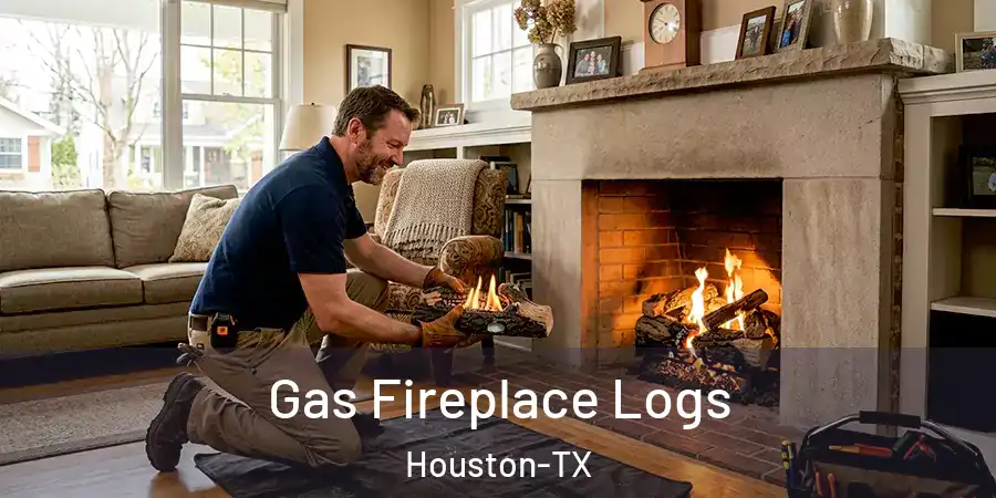 Gas Fireplace Logs Houston-TX