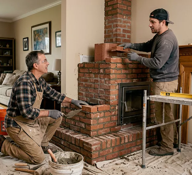 Certified Brick Fireplace Installation Company: Your Local Masonry Fireplace Contractors in Houston, TX