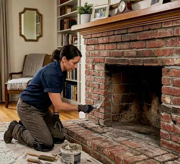 Certified Brick Fireplace Repair Company: Your Local Fireplace Masonry Repair Team in Houston, TX