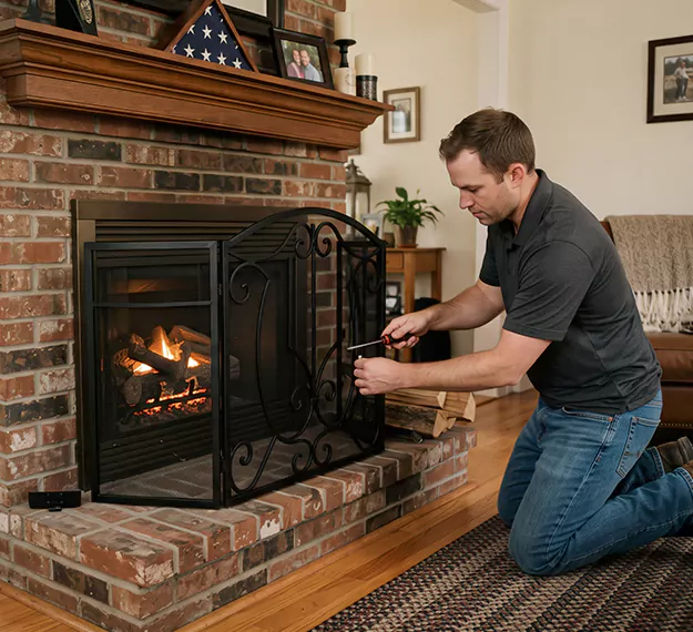 Certified Fireplace Screen Installer: Your Local Fireplace Cover Installation Team in Houston, TX
