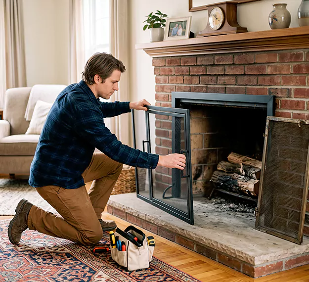 Certified Fireplace Screen Replacement Company: Your Local Fireplace Cover Replacement Team in Houston, TX