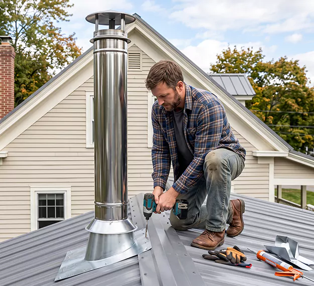 Certified Metal Chimney Installation Company: Your Local Stainless Steel Chimney Installers in Houston, TX