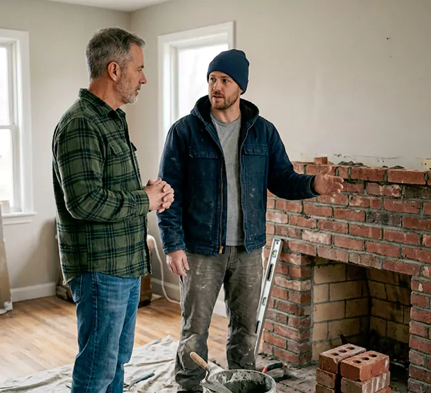 Why Houston Homeowners Choose Our Brick Fireplace Installation Team?