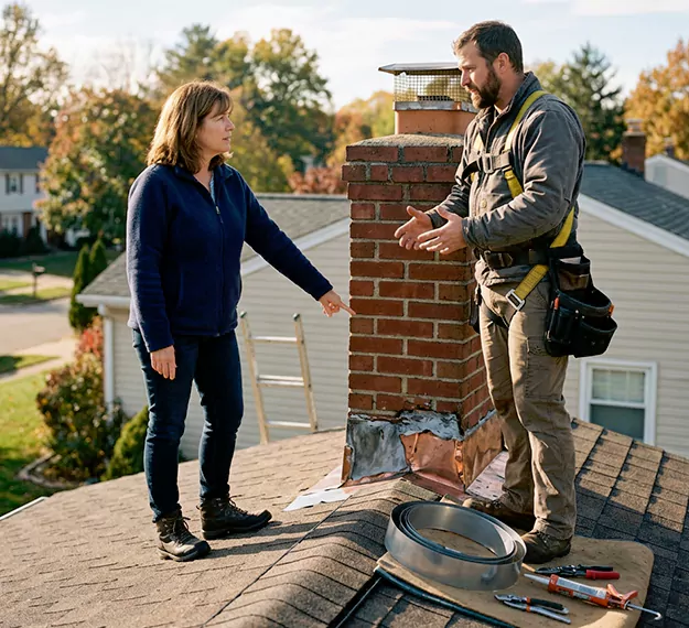 What Makes Our Chimney Flashing Services Different in Houston, TX?