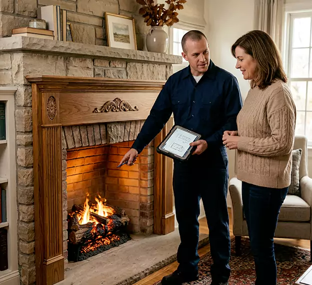 Why Houston Homeowners Choose Our Electric Fireplace Logs Team?