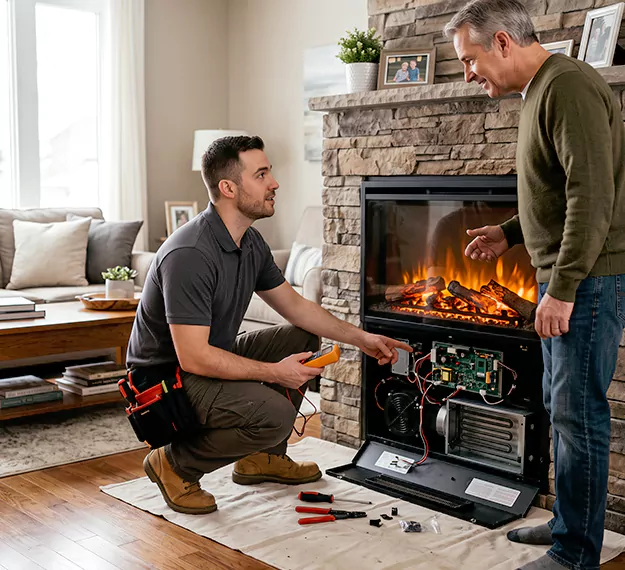 Why Houston Homeowners Choose Our Electric Fireplace Repair Team?