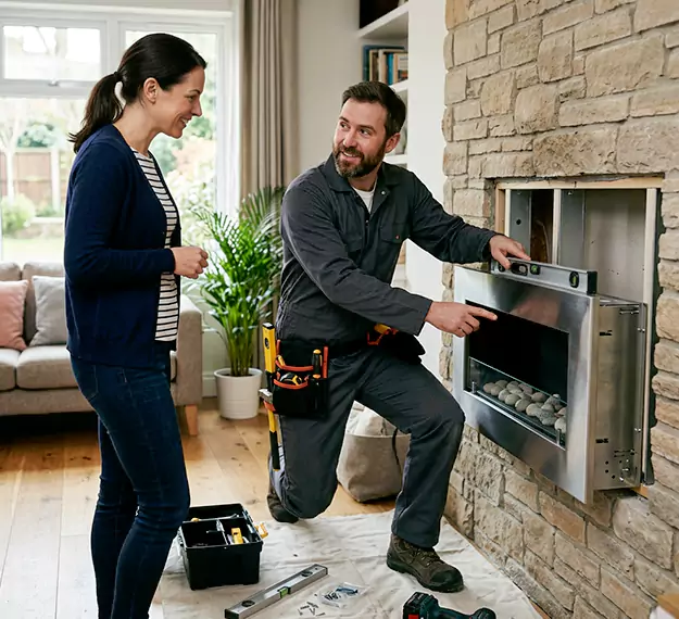 Why Houston Homeowners Choose Our Ethanol Fireplace Installation Team?