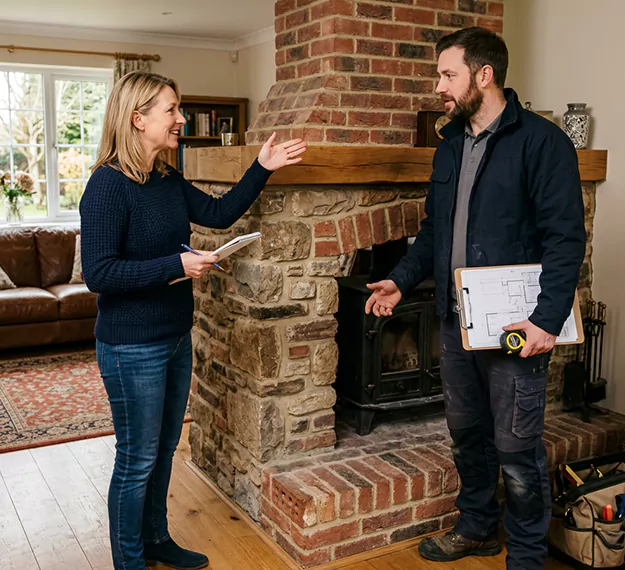 Why Houston, TX Homeowners Choose Our Fireplace Contractors?