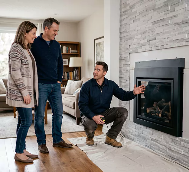 Why Houston Homeowners Choose Our Fireplace Insert Installation Team?