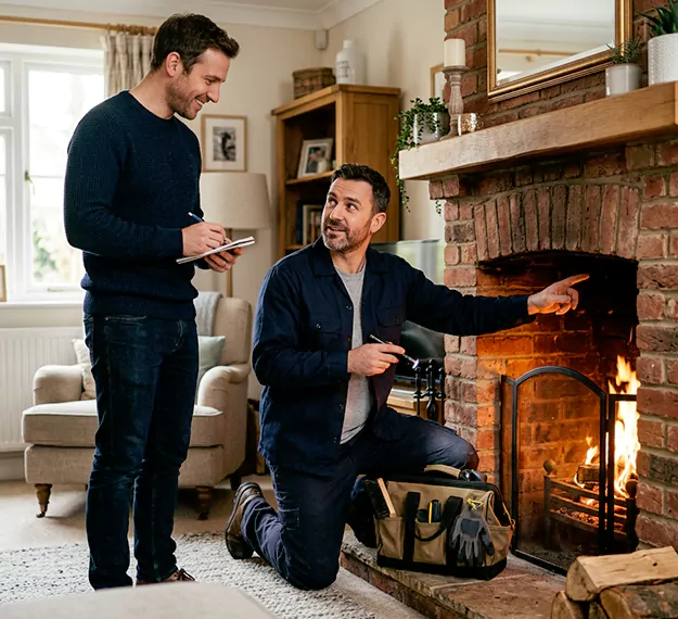 Why Houston Homeowners Choose Our Fireplace Maintenance Team?