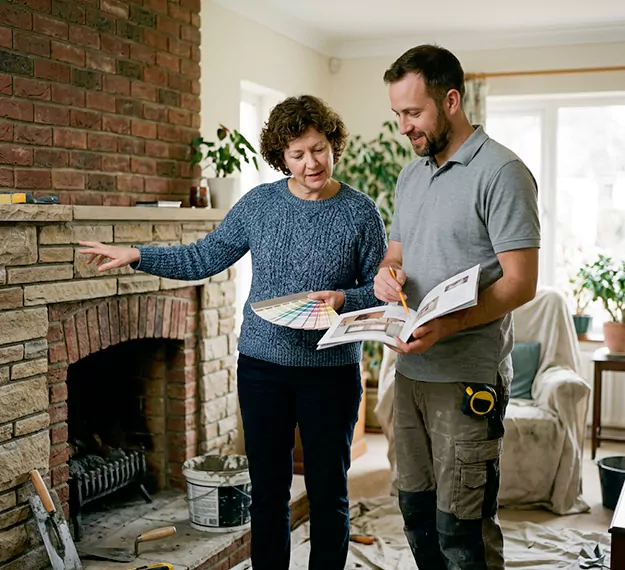 Why Houston Homeowners Choose Our Fireplace Makeover Team?