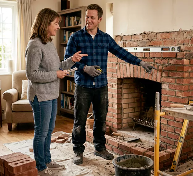 Why Houston, TX Homeowners Choose Our Fireplace Rebuild Team?
