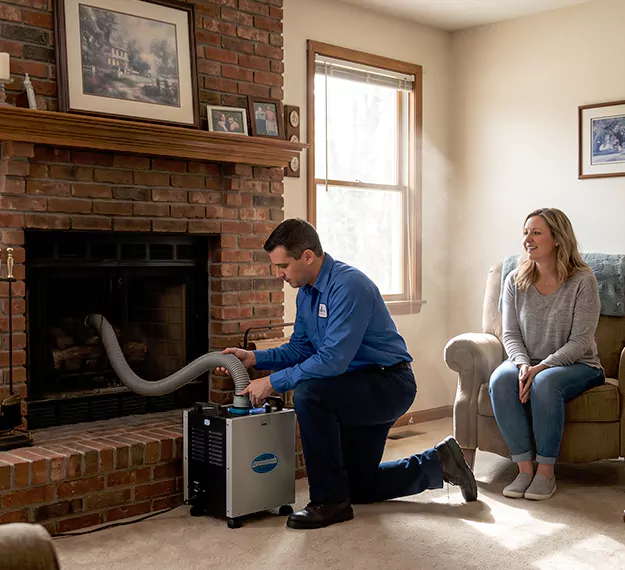 Why Houston Homeowners Choose Our Fireplace Odor Removal Team?