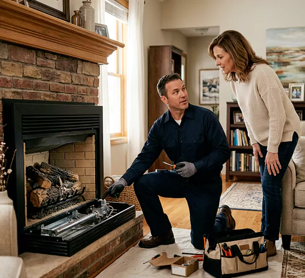 Why Houston Homeowners Choose Our Gas Fireplace Repair Team?
