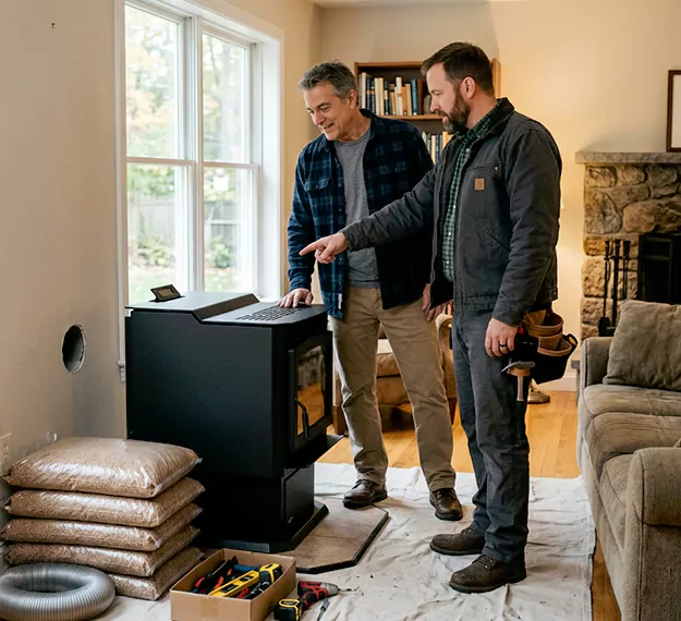 Why Houston Homeowners Choose Our Pellet Fireplace Installation Team?