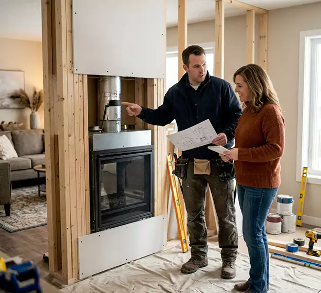 Why Houston Homeowners Choose Our Prefab Fireplace Installation Team?