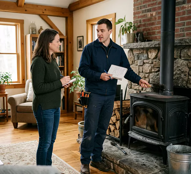 Why Houston Homeowners Choose Our Wood Stove Cleaning Team?