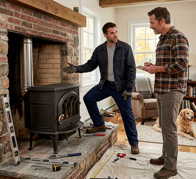 Why Houston Homeowners Choose Our Wood Stove Installation Team?