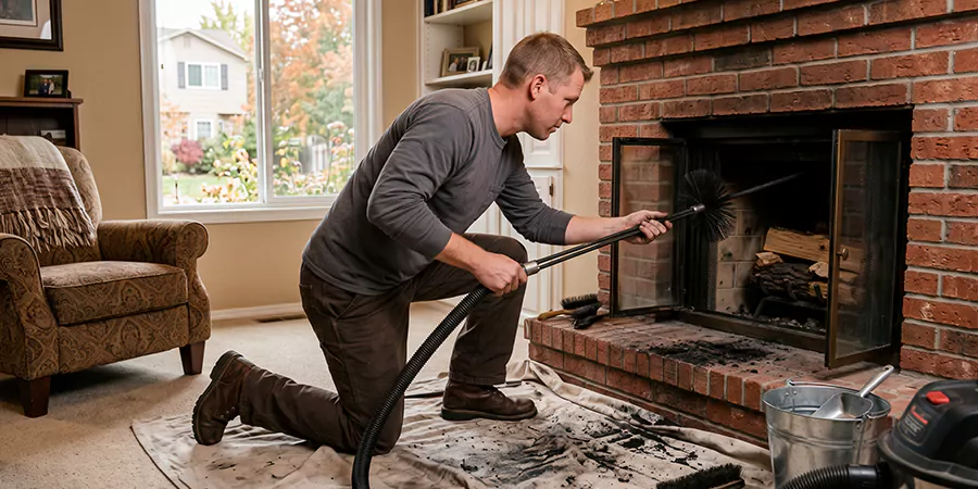 Fireplace Cleaning in Houston