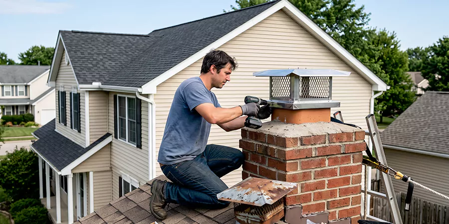 Metal Chimney Cover Replacement Houston