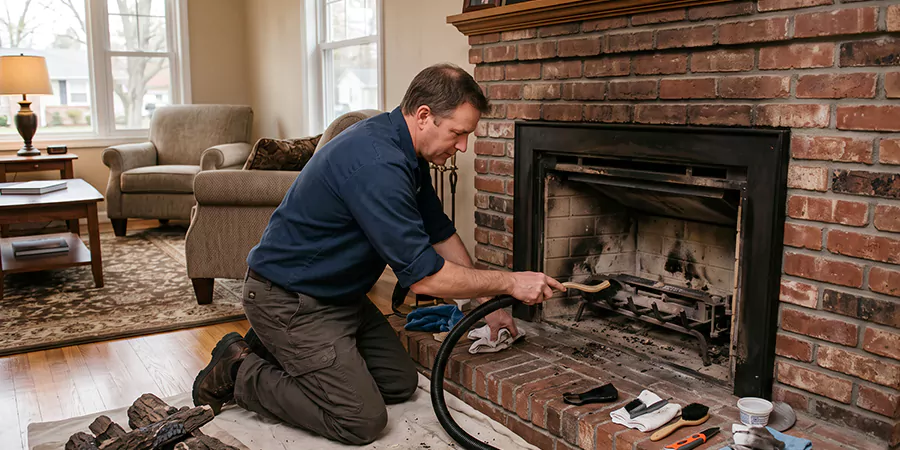 Gas Fireplace Restoration Houston