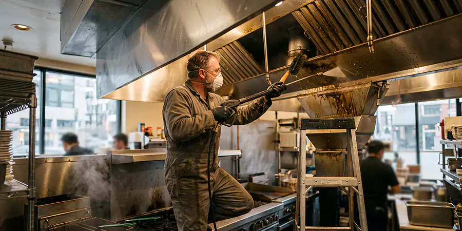Commercial Restaurant and Kitchen Chimney Cleaning Houston