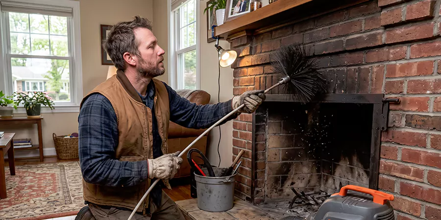 Fireplace Cleaning and Inspection Houston