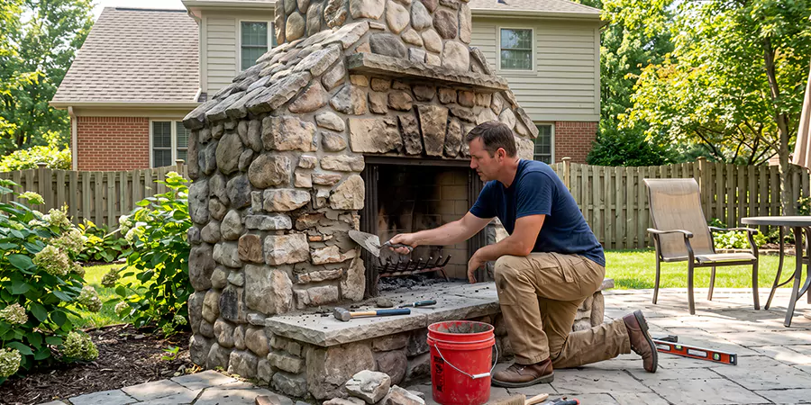 Outdoor Fireplace Repair Houston