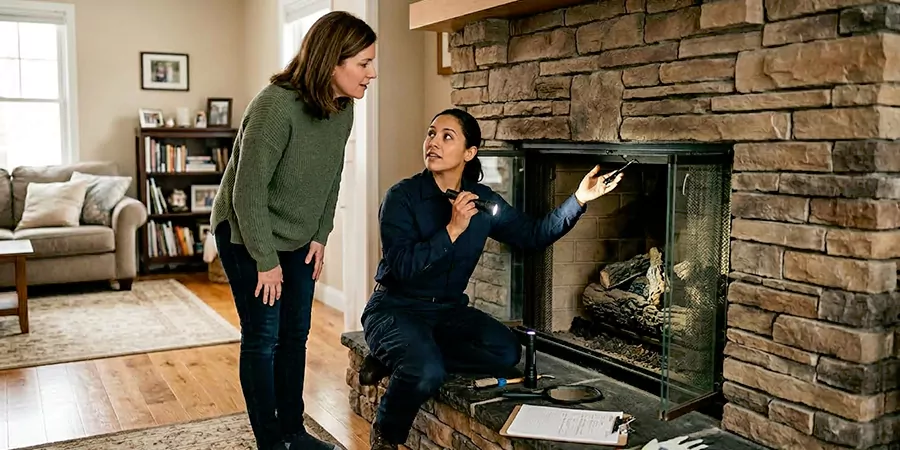 Home Fireplace Safety Inspection Houston