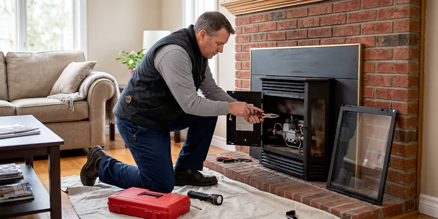 Natural Gas Fireplace Repair Houston