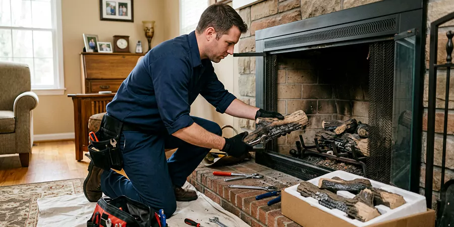 Ventless Gas Log Replacement Houston