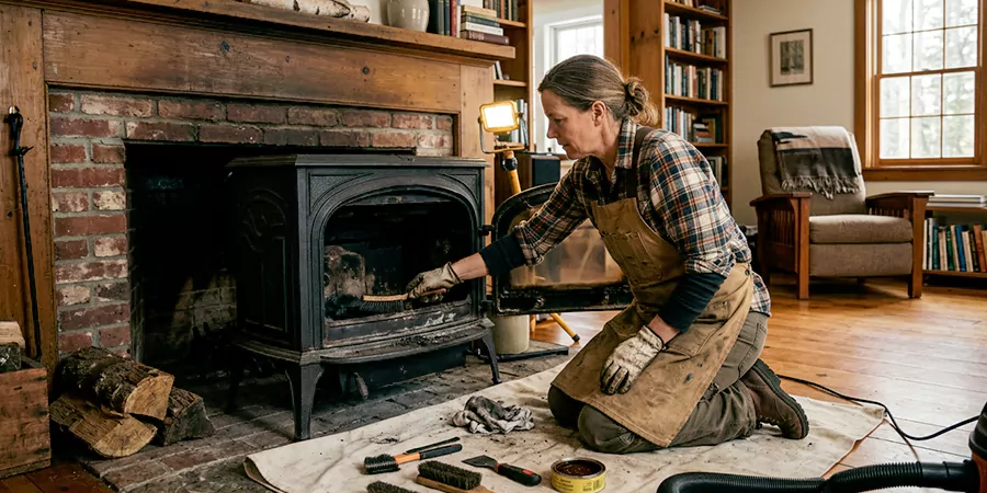 Wood Stove Restoration Houston