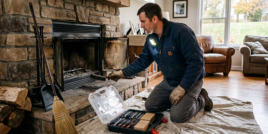 Wood Fireplace Repair in Houston